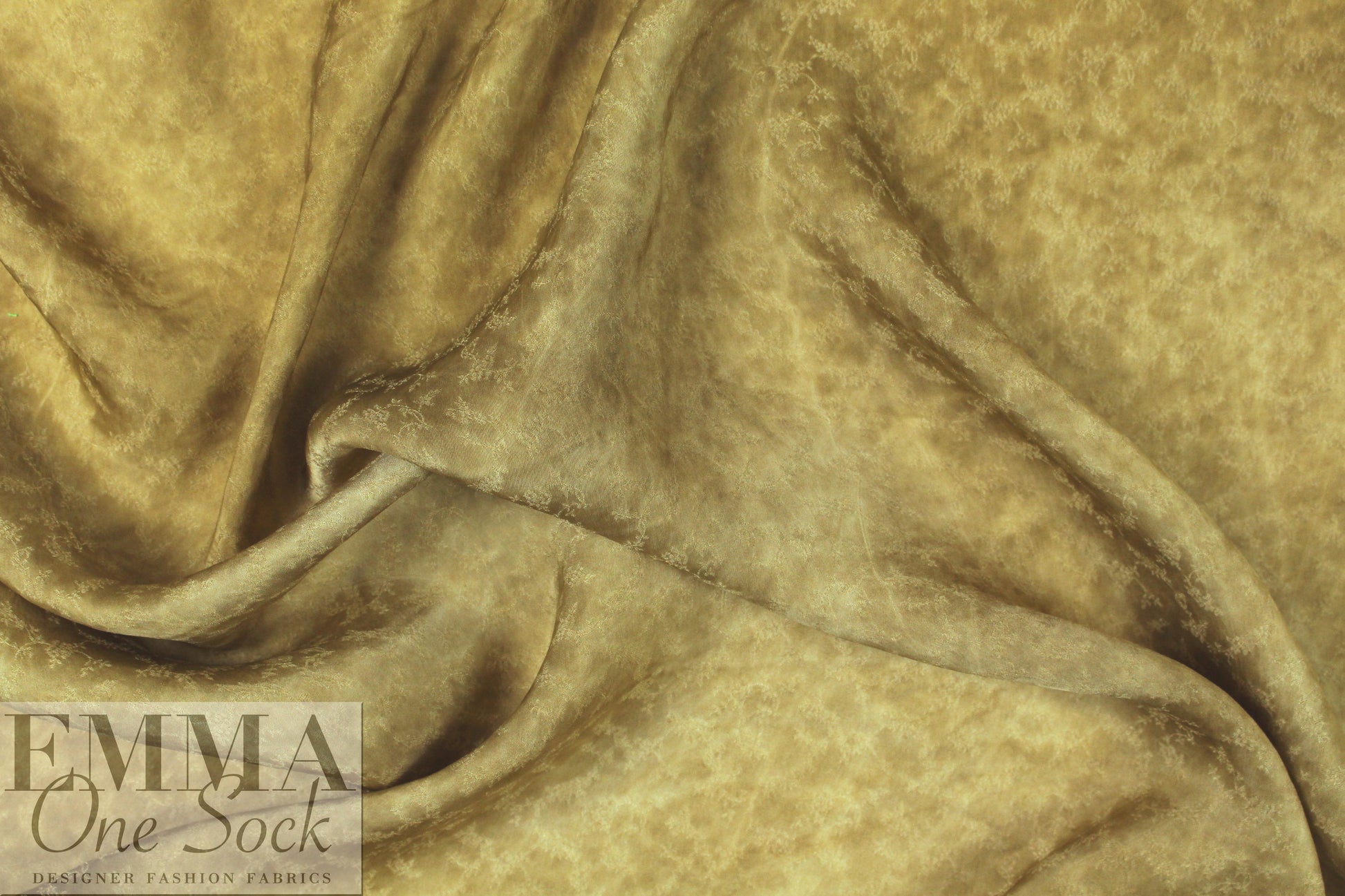 Kh@ite double weave viscose jacquard - burnished gold 3 yd