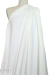 famous designer viscose sweater knit - light cream .75 yds