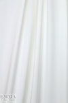 famous designer viscose sweater knit - light cream 1.625 yd