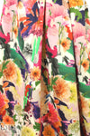 Italian flowery dream viscose doubleknit