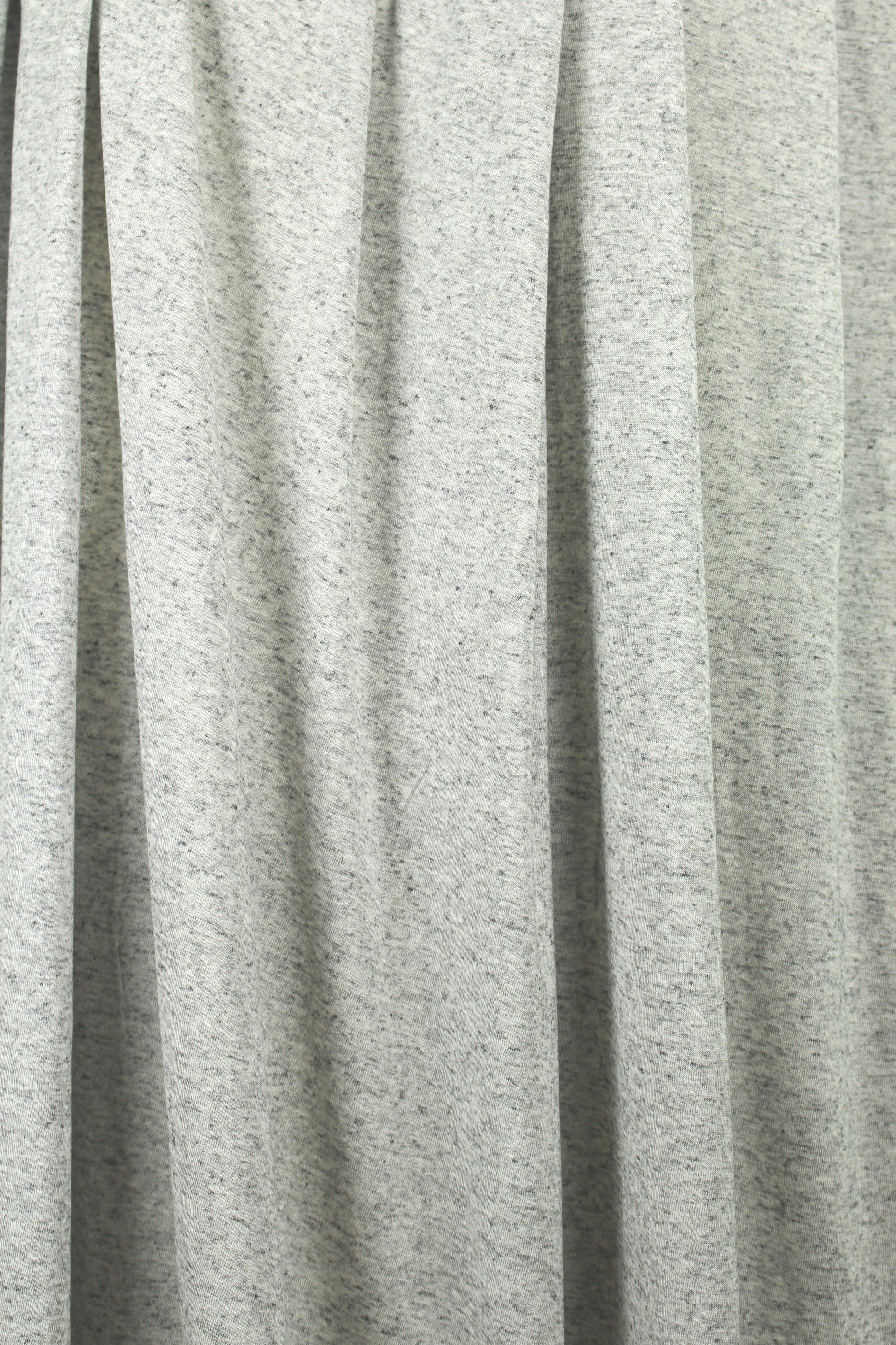 NY designer featherweight rayon knit - light gray 1 yard