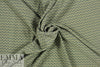 NY designer viscose crepe woven - teeny floral