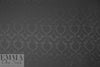 NY designer viscose fleur de lis jacquard - black on black 1.66 yd
