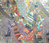 Italian viscose voile - decorative patchwork 1.25 yds