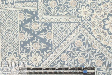 NY designer bandana montage drapey viscose woven