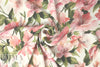 Italian hibiscus flower viscose 'matte hybrid'