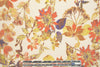 Italian citrus-toned floral viscose crepe woven