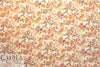 Italian citrus-toned floral viscose crepe woven