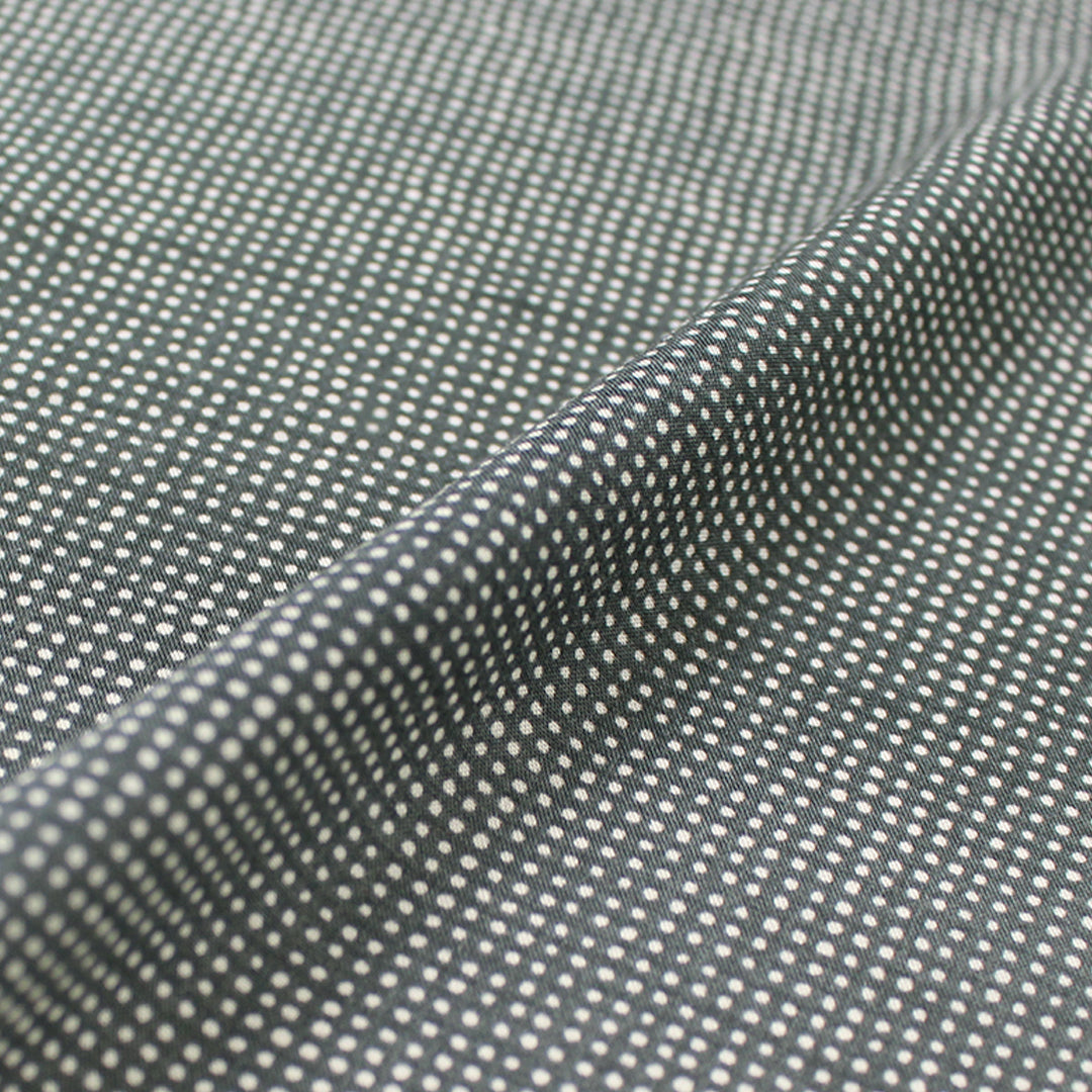 French classic dotted printed viscose blouseweight woven 1.25 yds