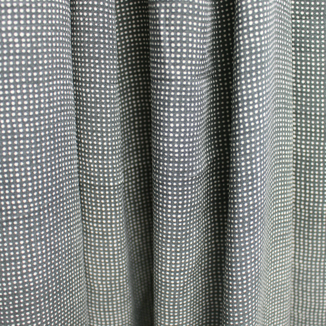 French classic dotted printed viscose blouseweight woven 1.25 yds
