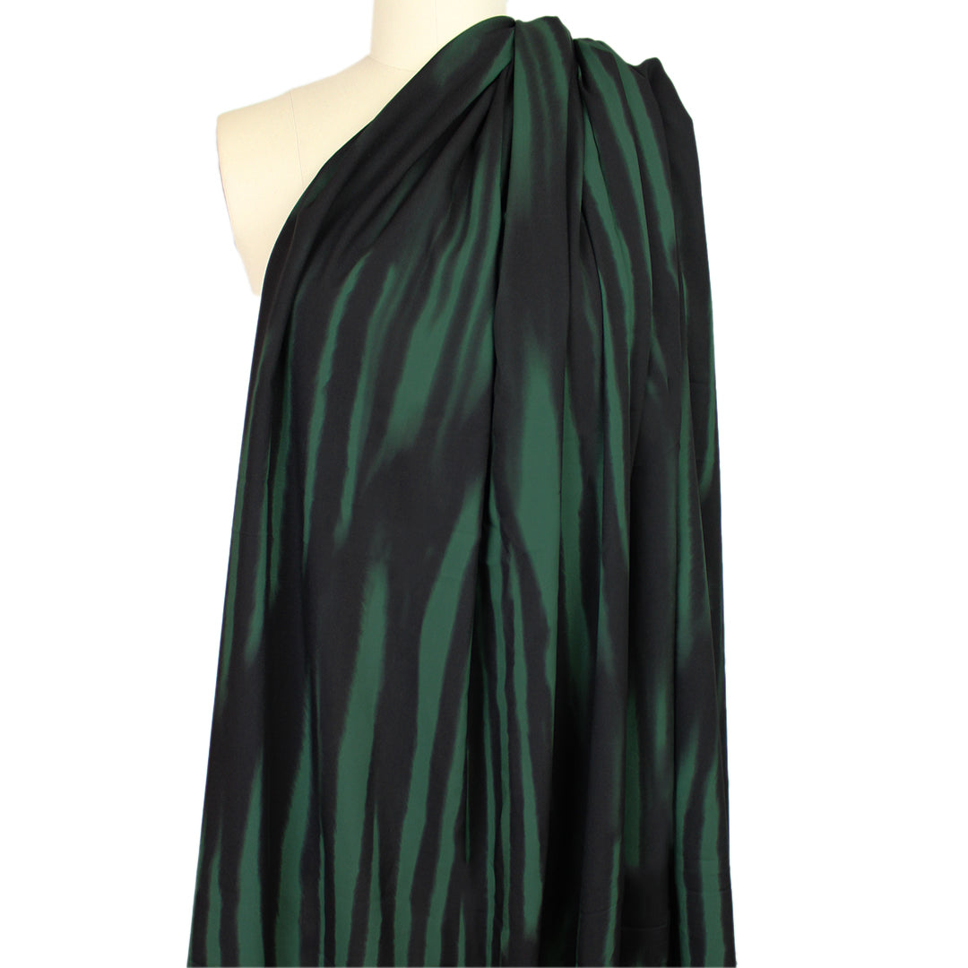 Italian 'jade shadow' viscose dressweight woven 1 yard
