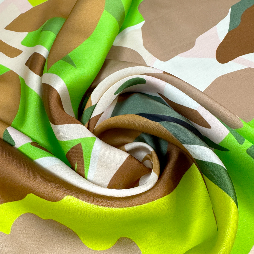 Italian 'pura vida' satin finish viscose woven 1.75 yd