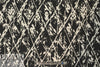 Tah@ri textured viscose woven - diamond woodcut 2.125 yds