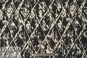 Tah@ri textured viscose woven - diamond woodcut 2.125 yds