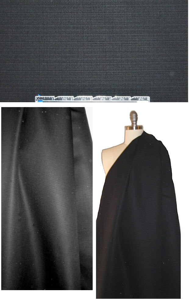 Rachel Z0e textured viscose coating  - black