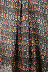 NY designer boho ikat graphic gauzy viscose woven 1.5 yds