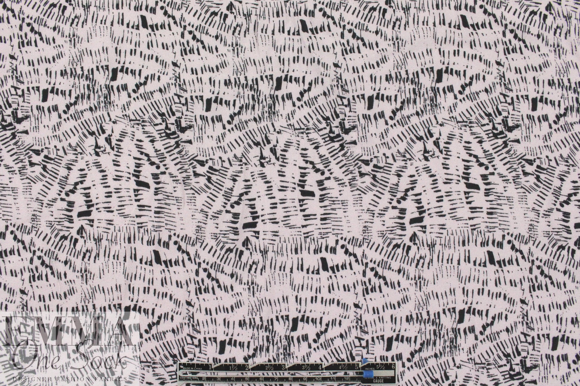 Rebecca Tayl0r 'dashy doodles' viscose woven