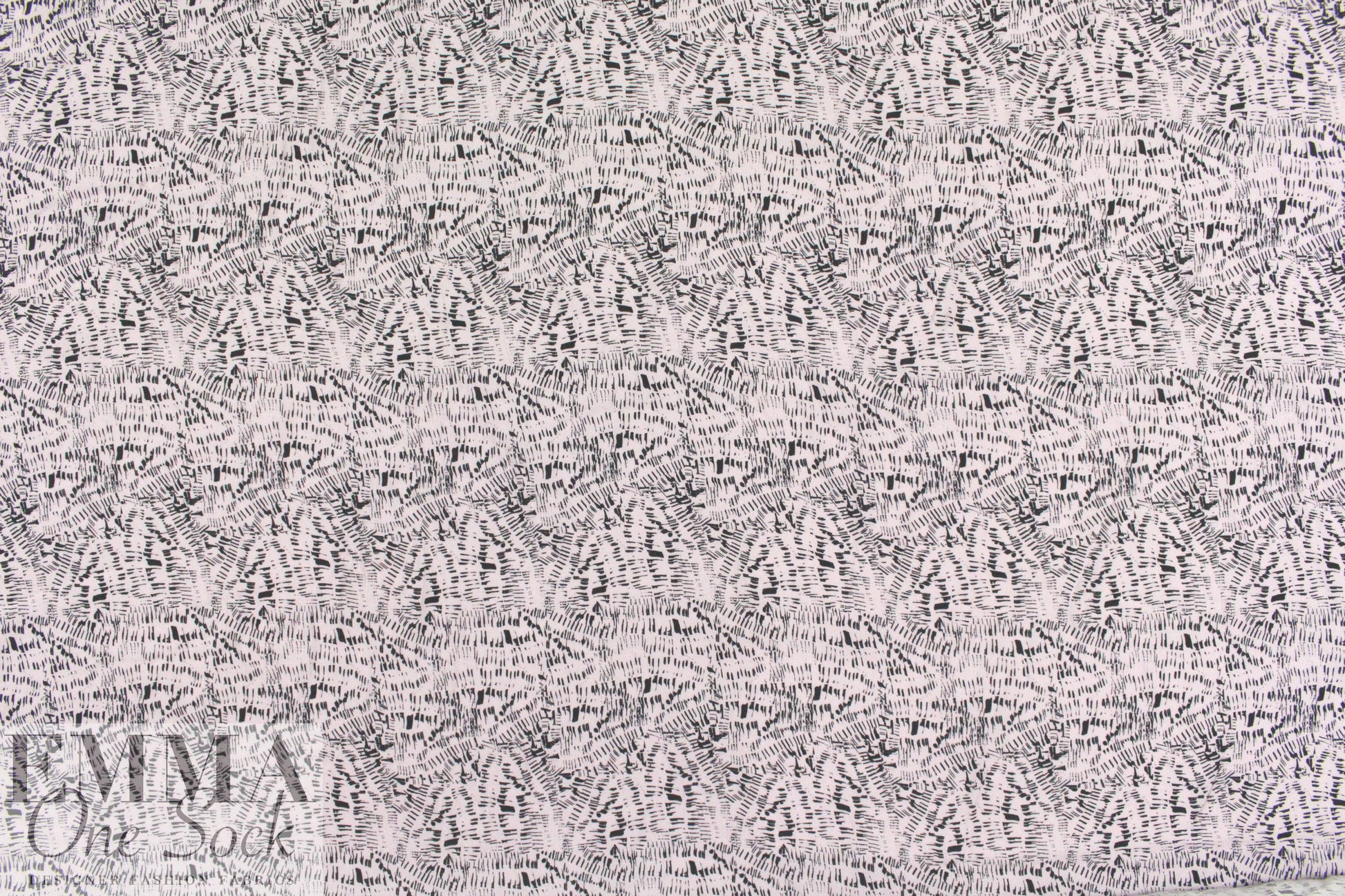 Rebecca Tayl0r 'dashy doodles' viscose woven .875 yds