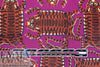 Rache1 Comey 'quirky tiger' satin face viscose woven 1.5 yds