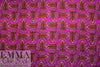 Rache1 Comey 'quirky tiger' satin face viscose woven 1.5 yds