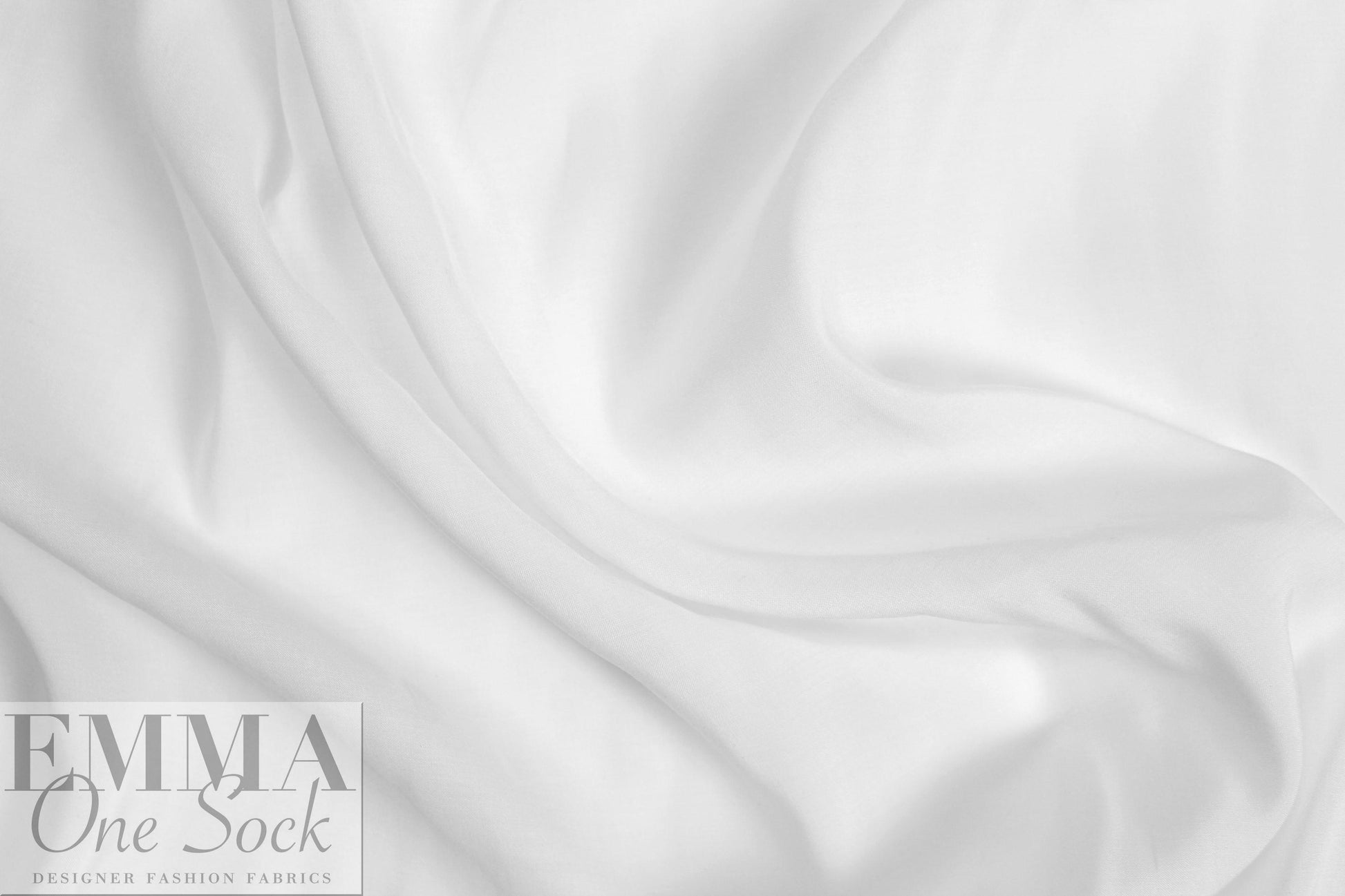 lightweight viscose batiste - white 1.75 yds
