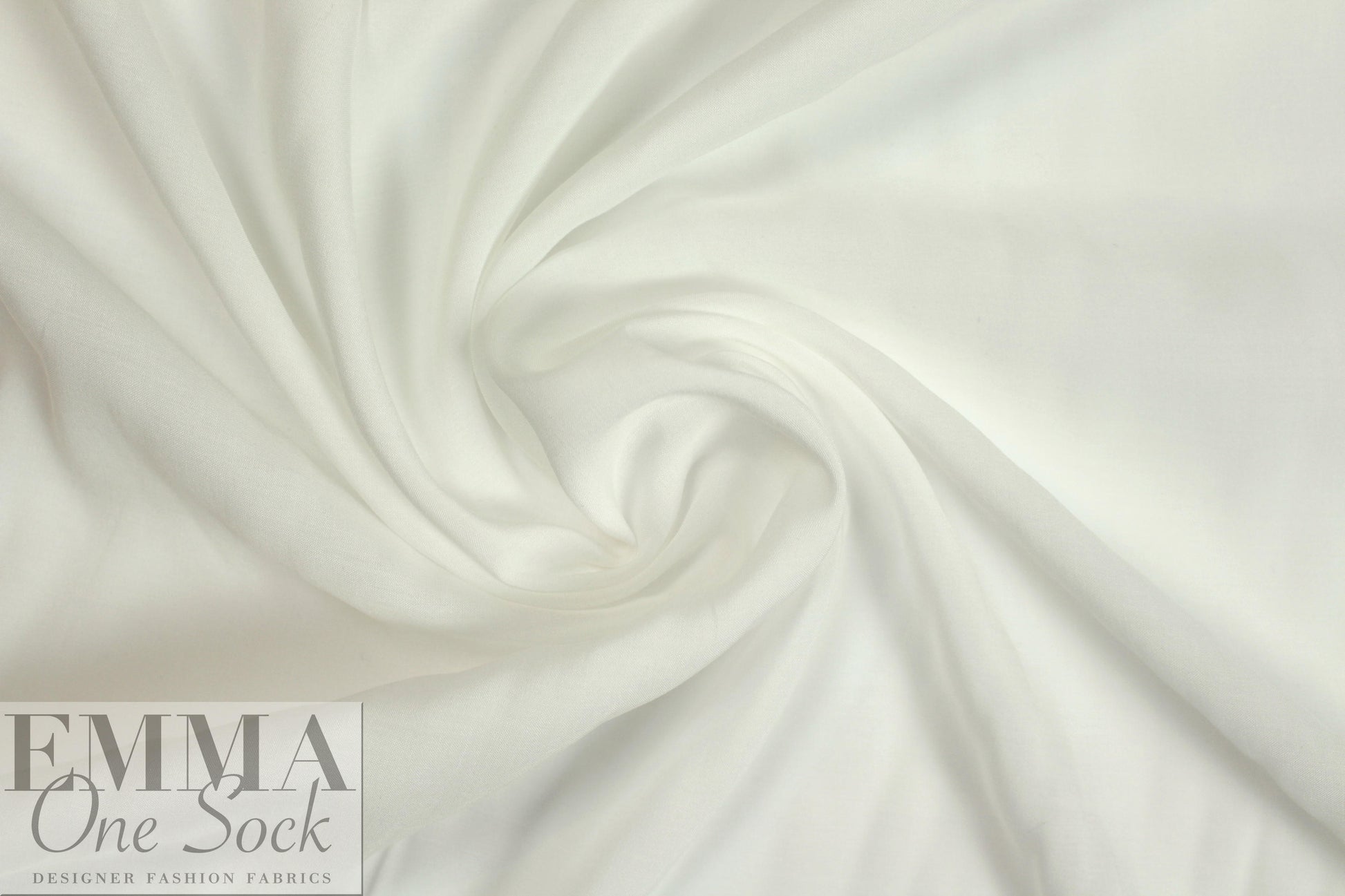 lightweight viscose batiste - off white 1 yard