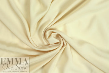 lightweight viscose batiste - pearl ivory 1 yard