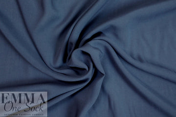 lightweight viscose batiste - marine blue 1.75 yds