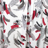 Italian 'leopard brushstrokes' printed viscose challis 1 yard