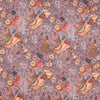 Italian 'lavender paisley' viscose lightweight woven 2 yds