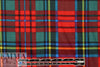 Italian 'tartan plaid' satin finish viscose woven .5 yds
