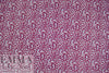 NY designer 'purple plumage' viscose crepe woven 1.375 yds