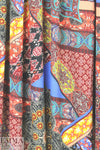 Italian 'decorative patterns' viscose crepe woven