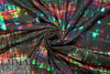 Italian viscose crepe woven - prism nocturne