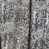 Italian 'savannah safari' viscose crepe woven 1.625 yds