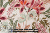 Italian viscose crepe woven - garden in bloom