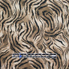 Italian tiger stripe printed viscose crepe woven 3 yds
