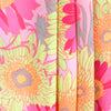 deadstock 'sunny floral' semi-sheer viscose crepe woven .625 yds