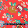 Italian 'vibrant floral' viscose crepe woven 1.5 yd