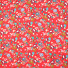 Italian 'vibrant floral' viscose crepe woven 1.5 yd