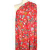 Italian 'vibrant floral' viscose crepe woven 1.5 yd
