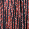 Italian 'coffee chain' viscose pebble crepe woven - spice/black 2.25 yd