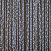 Italian 'coffee chain' viscose pebble crepe woven - navy/French roast 2.25 yd
