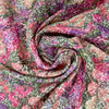 Italian Monet-look viscose crepe woven