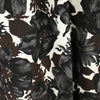 N0. 21 deadstock floral semi-opaque viscose crepe woven 1.125 yds