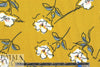 dijon floral cascade drapey viscose crepe 1.75 yds