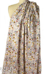 wildflower drapey viscose crepe no. 2, Oeko-Tex certified 2 yds