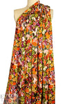field of flowers viscose crepe Oeko-Tex certified  1.5 yd