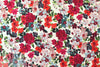 Italian vintage-y floral viscose crepe .75 yds