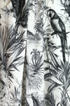Italian paradise illustrated viscose crepe 1 yard